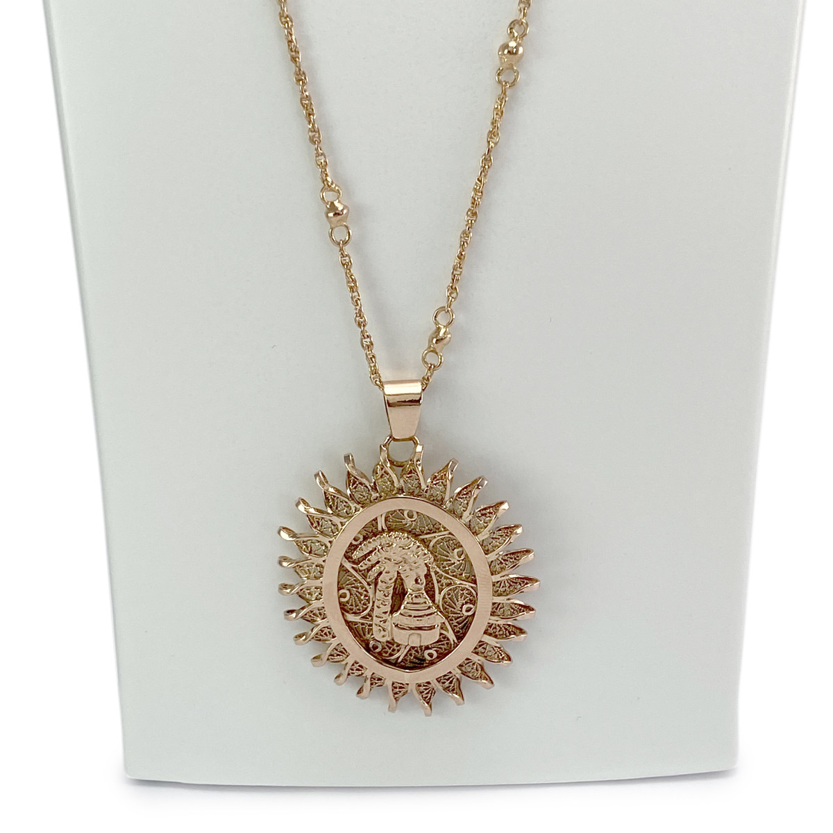 Collier d'occasion or 750 jaune 72 cm