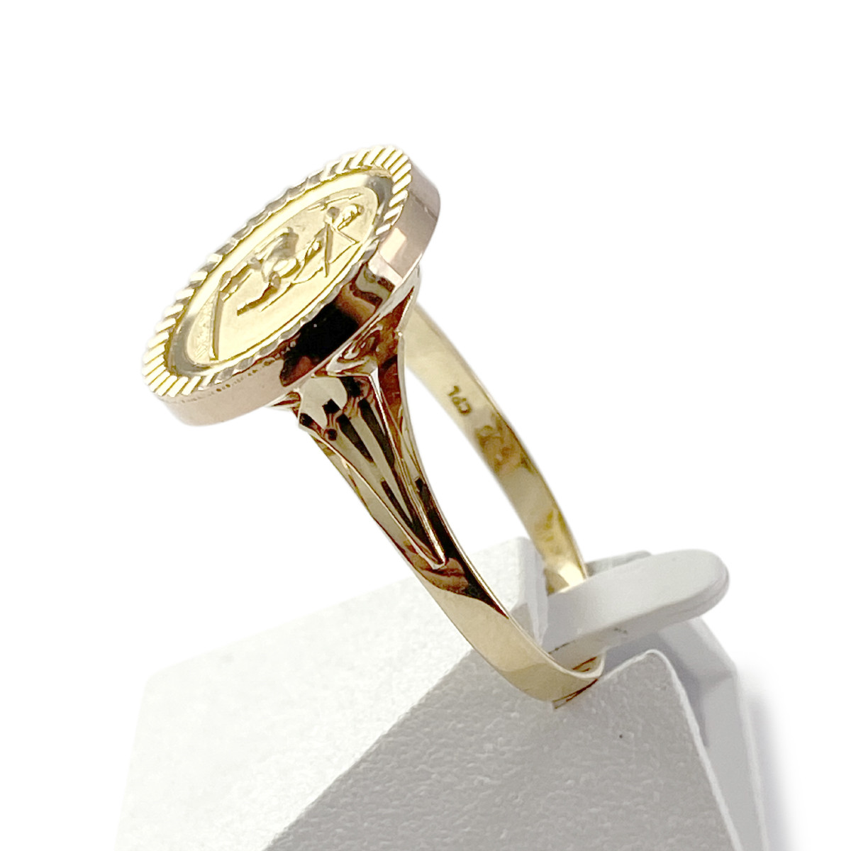 Bague d'occasion or 750 jaune Centaure - vue 2