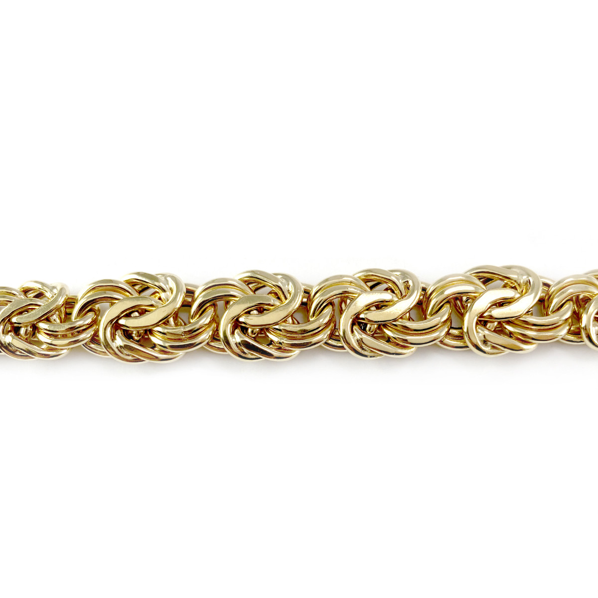 Collier d'occasion or 750 jaune maille royale 41 cm - vue 3