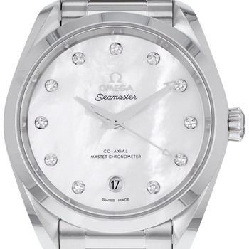 Montre d'occasion Omega Seamaster femme automatique acier
