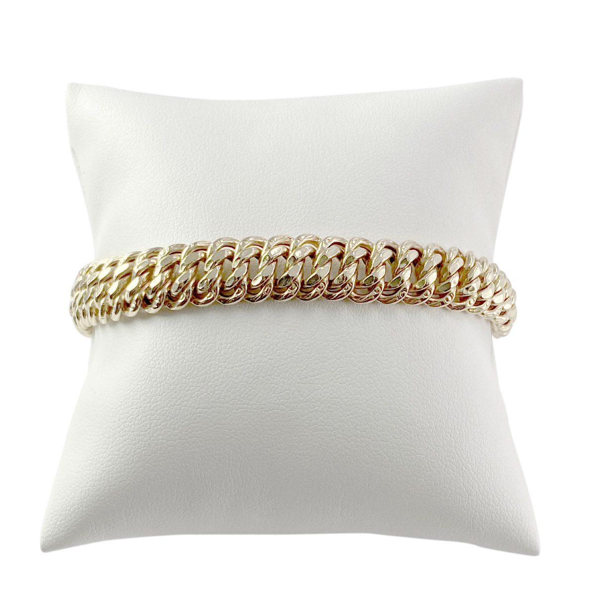 Bracelet d'occasion maille américaine 19 cm
