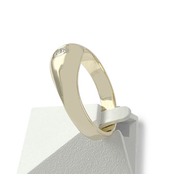 Bague d'occasion or 750 jaune diamant