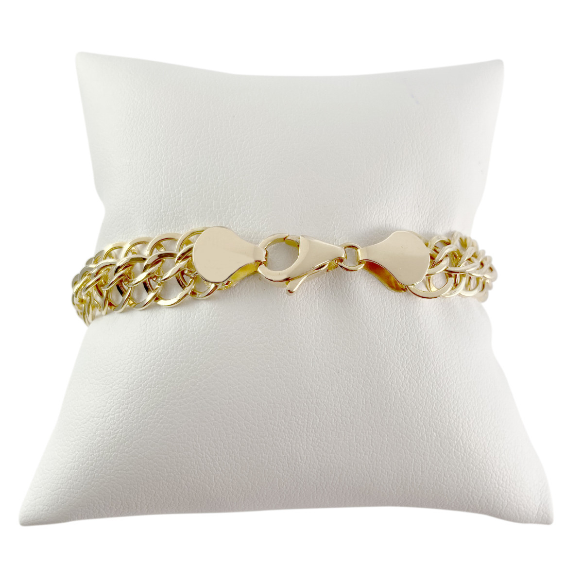 Bracelet d'occasion or 750 jaune 18 cm - vue 2