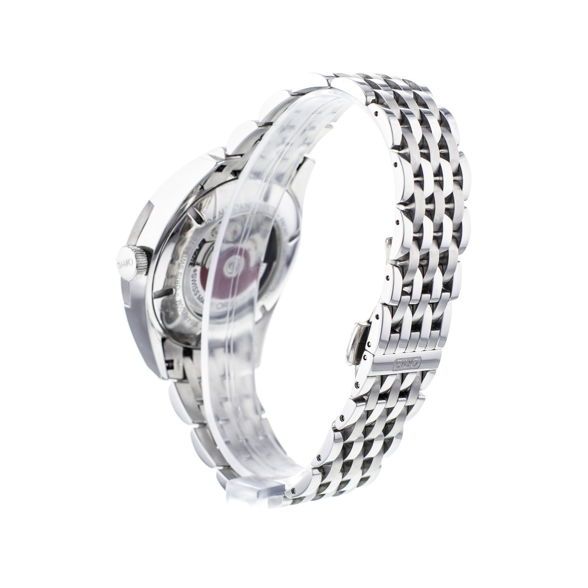 Montre d'occasion Oris Artix homme automatique acier - vue D2