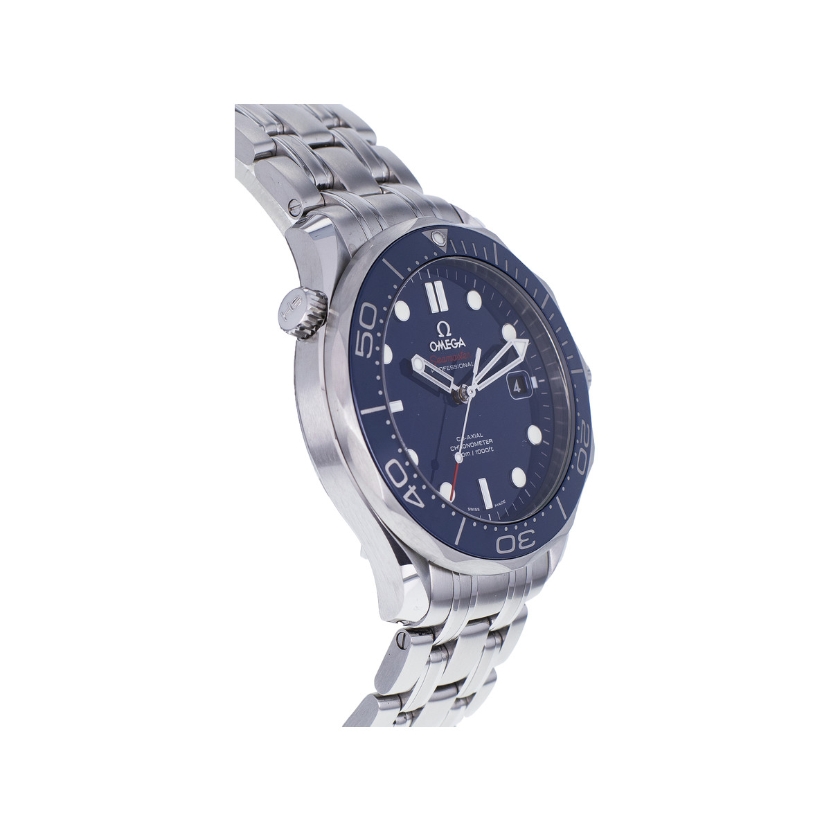 Montre d'occasion Omega Seamaster homme automatique acier - vue 2