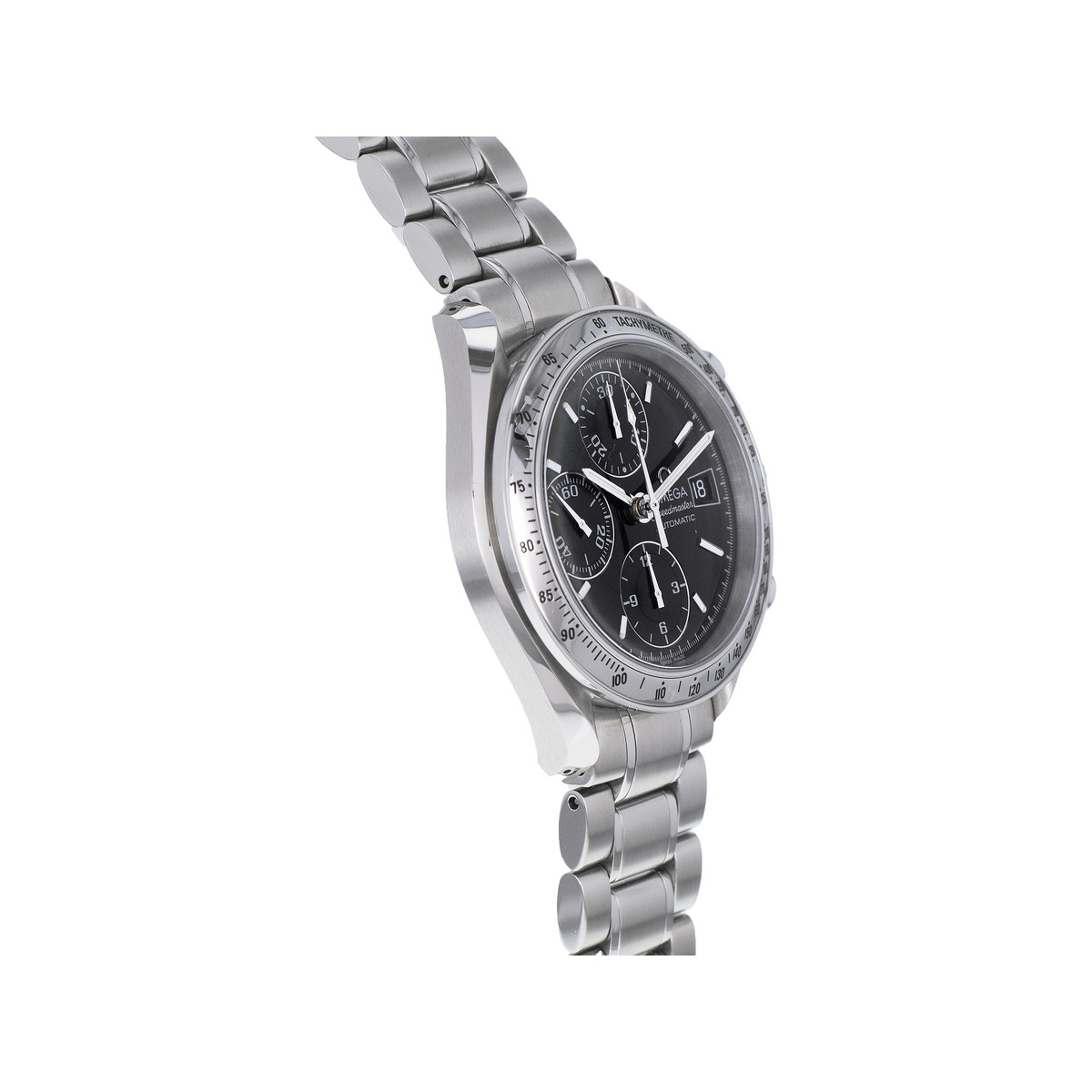 Montre d'occasion Omega Speedmaster homme chronographe automatique acier - vue 2