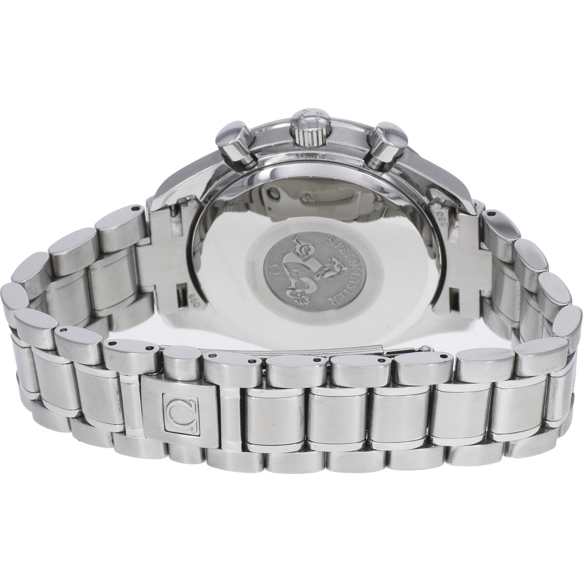 Montre d'occasion Omega Speedmaster homme chronographe automatique acier - vue 3