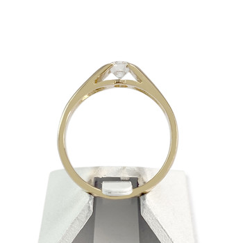 Bague d'occasion or 750 jaune diamant