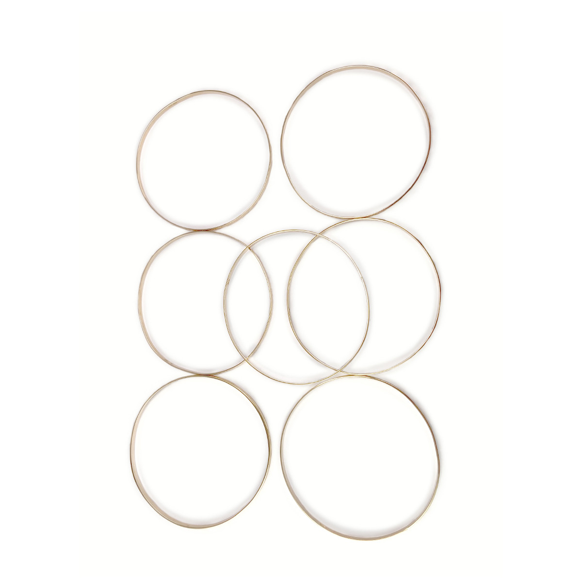 Bracelet semainier d'occasion or 750 jaune 65 mm - vue 3