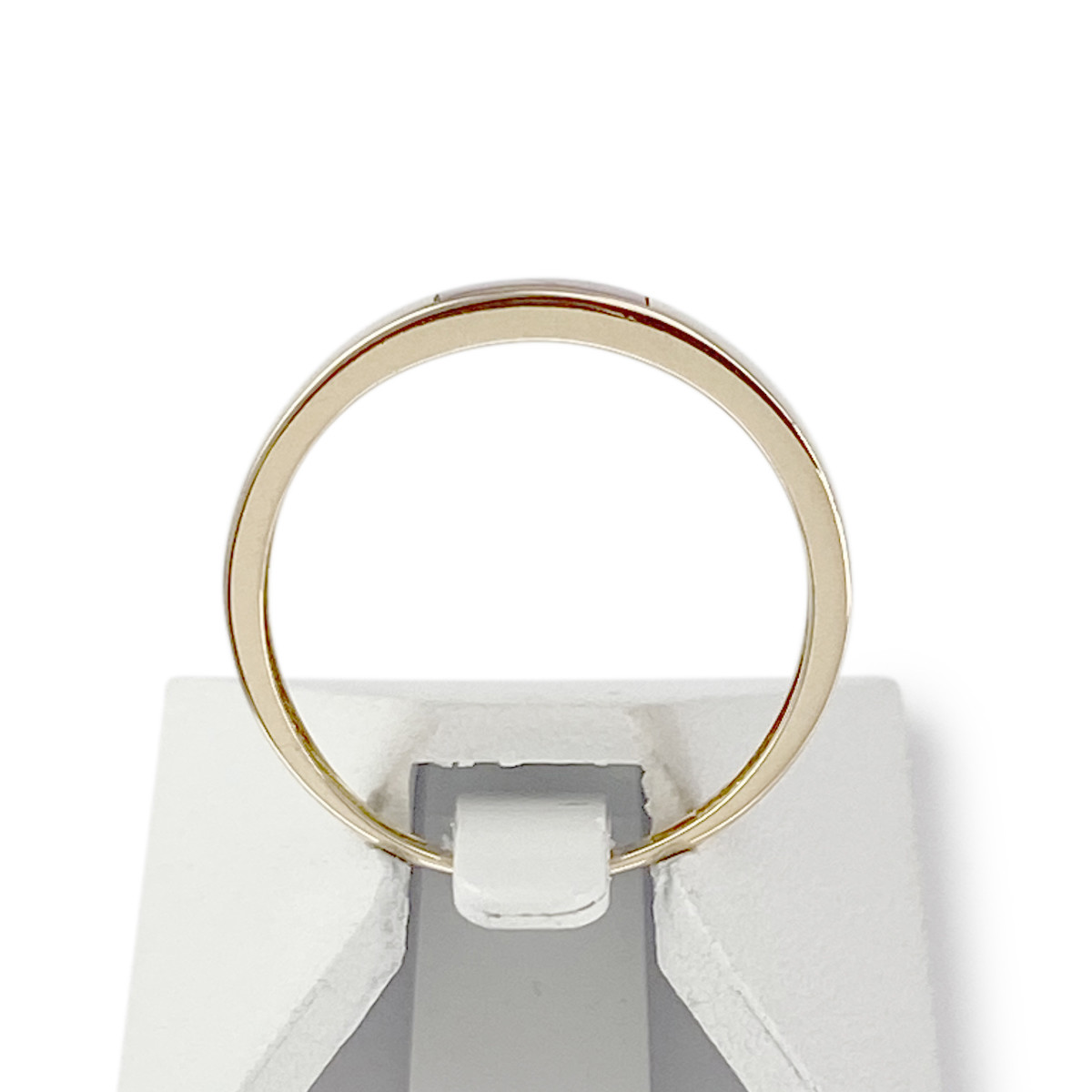 Bague d'occasion or 750 jaune résine - vue 3