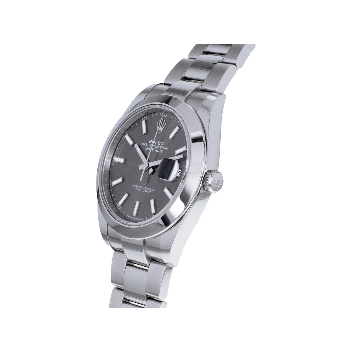 Montre ROLEX DateJust 41 homme automatique acier - vue 2