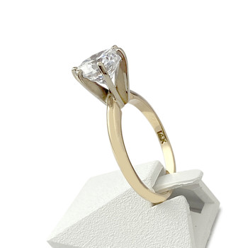 Bague d'occasion 2 ors 585 zirconia