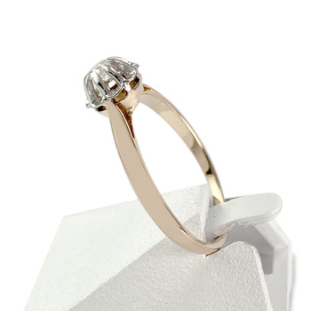 Bague d'occasion 2 ors 750 diamant