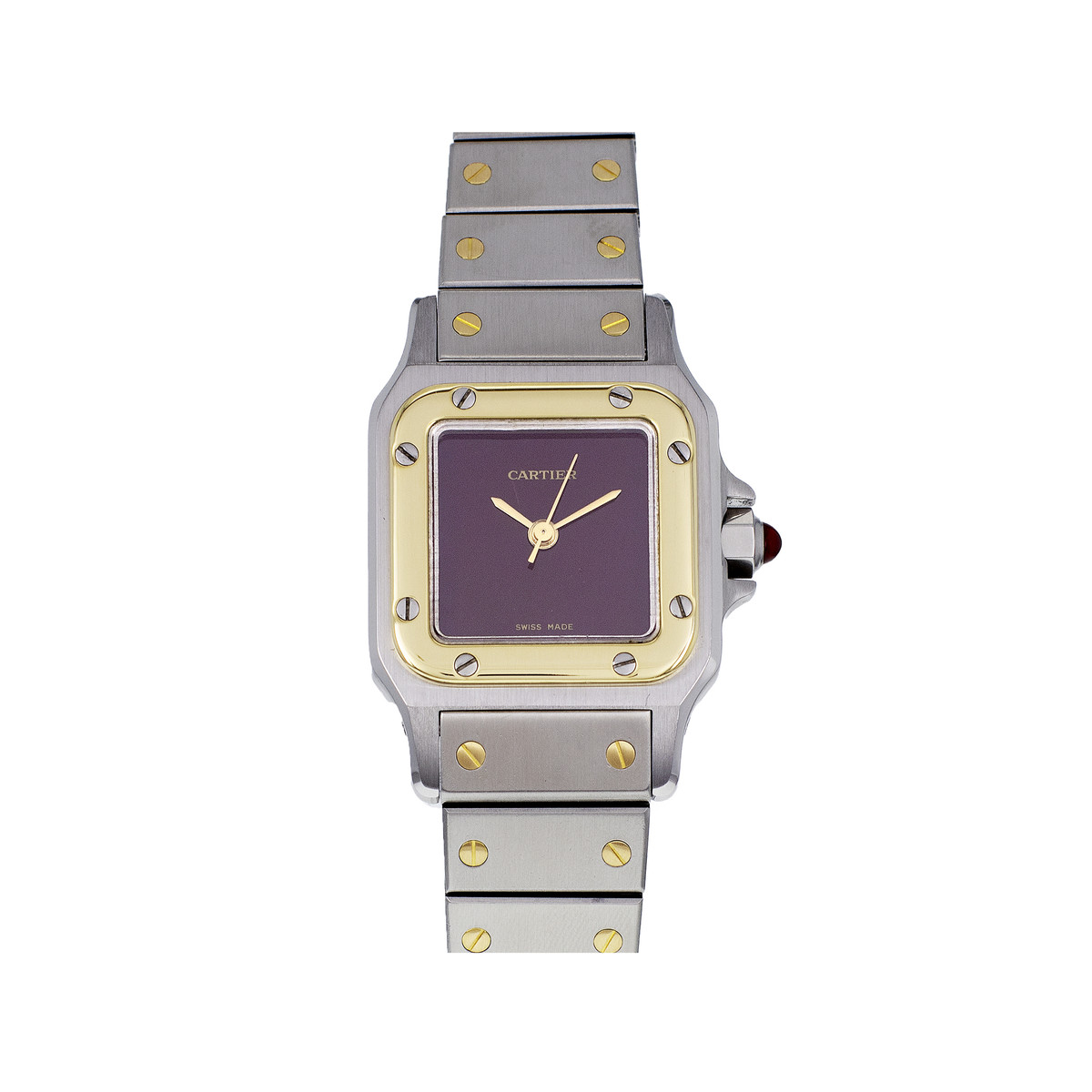 * Montre d'occasion CARTIER santos femme - vue D1