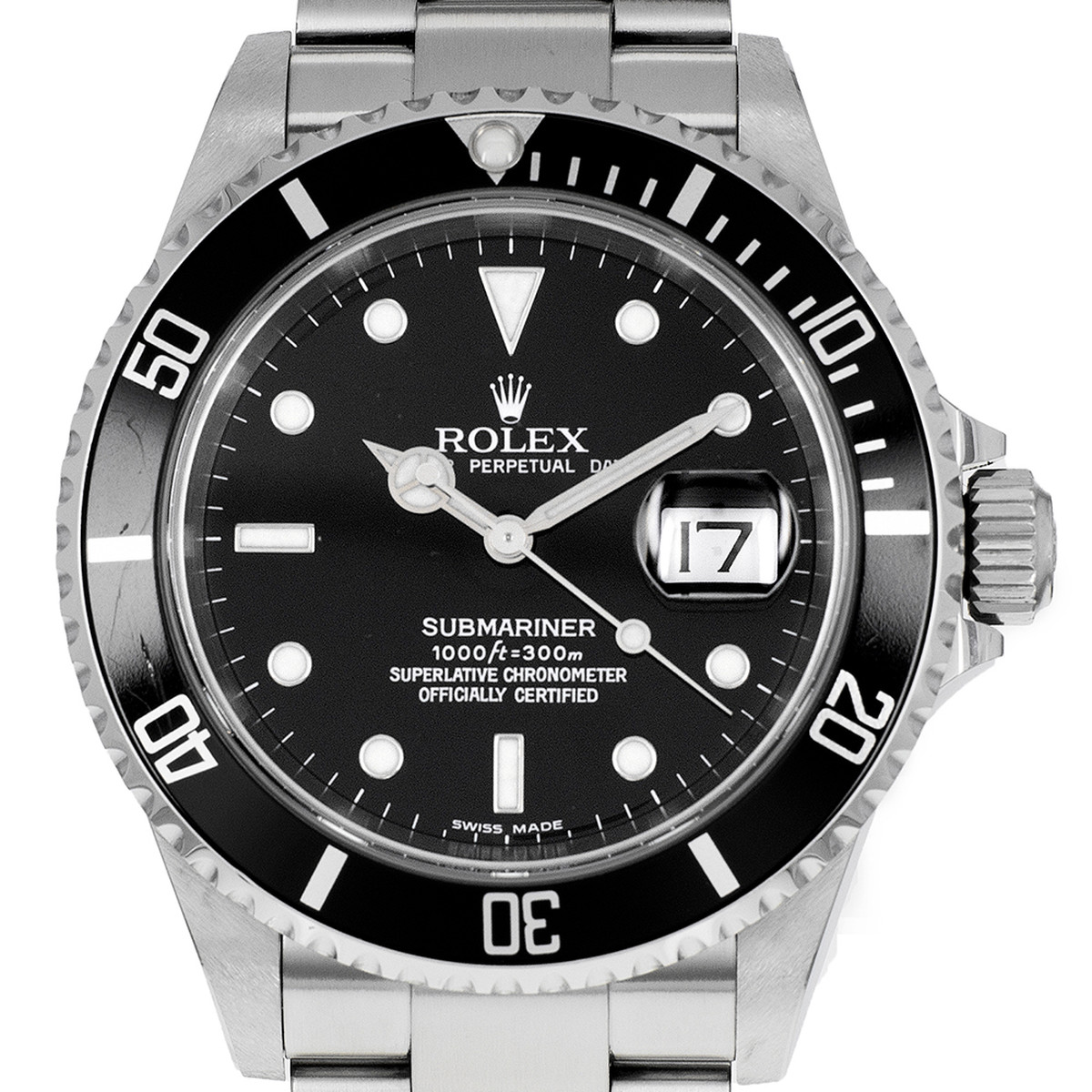 * Montre d'occasion ROLEX acier homme automatique