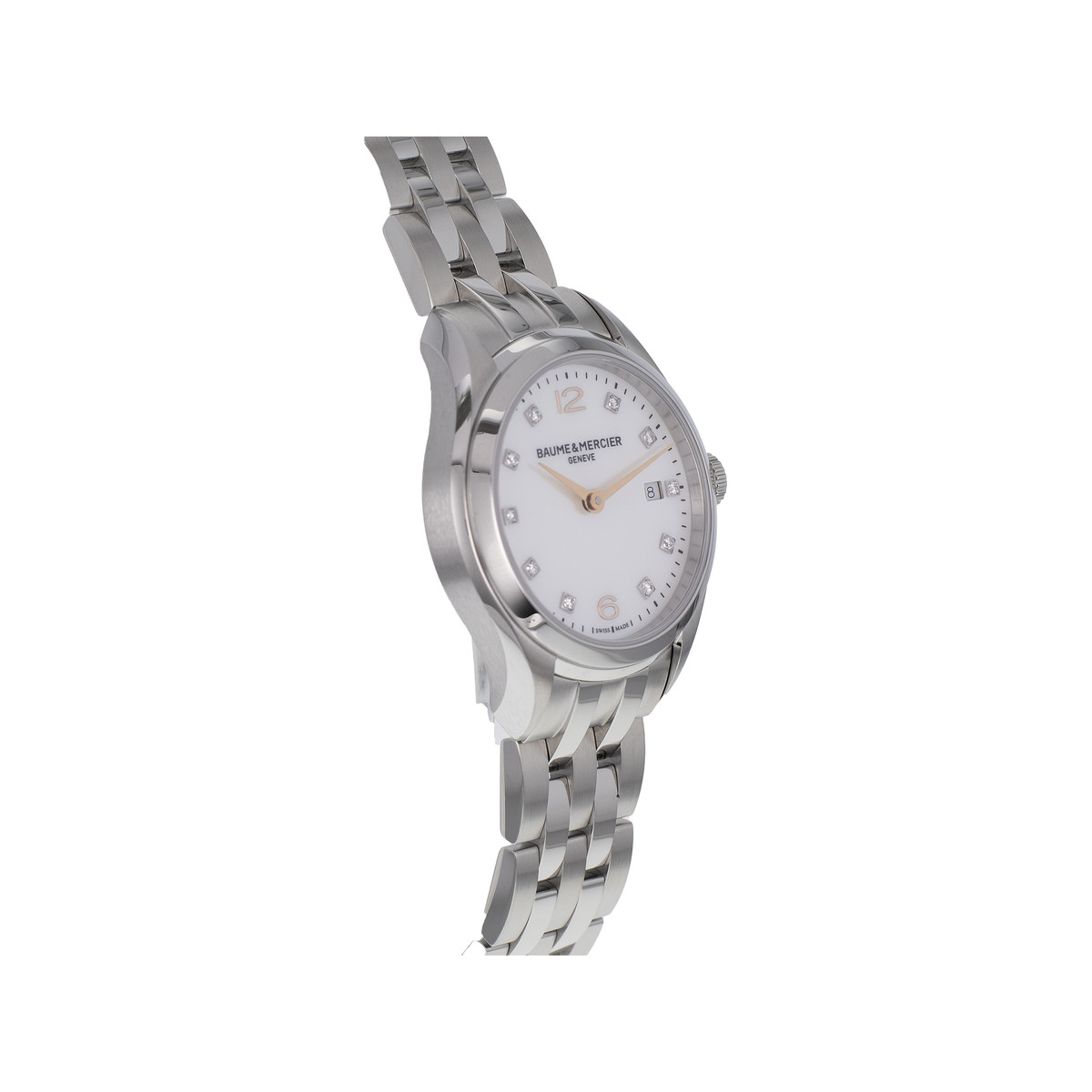 * Montre d'occasion BAUME & MERCIER clifton acier - vue 2