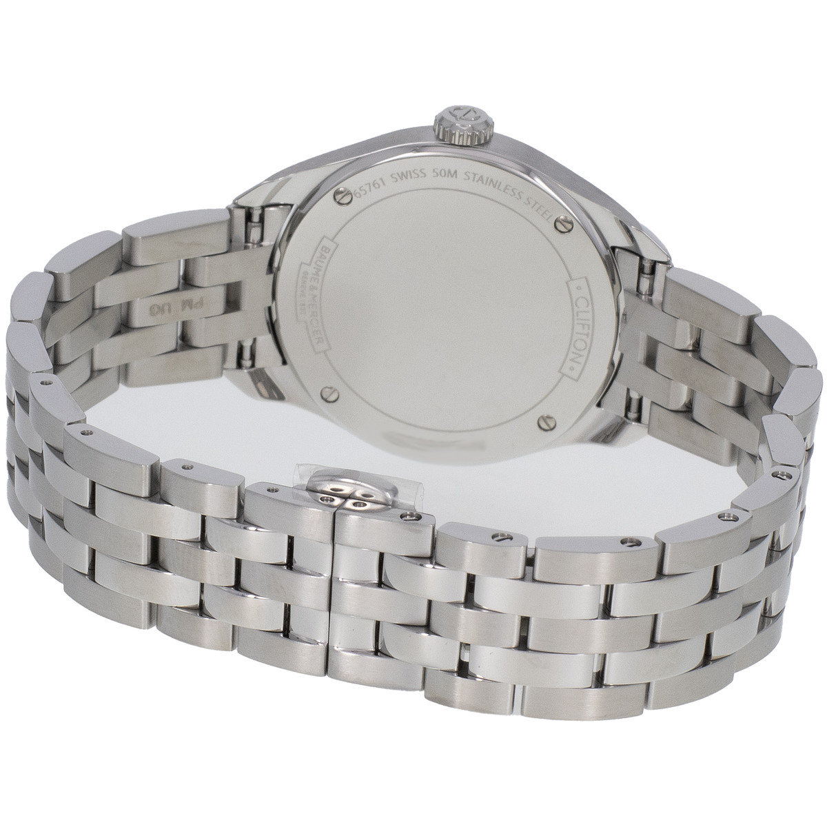 * Montre d'occasion BAUME & MERCIER clifton acier - vue 3
