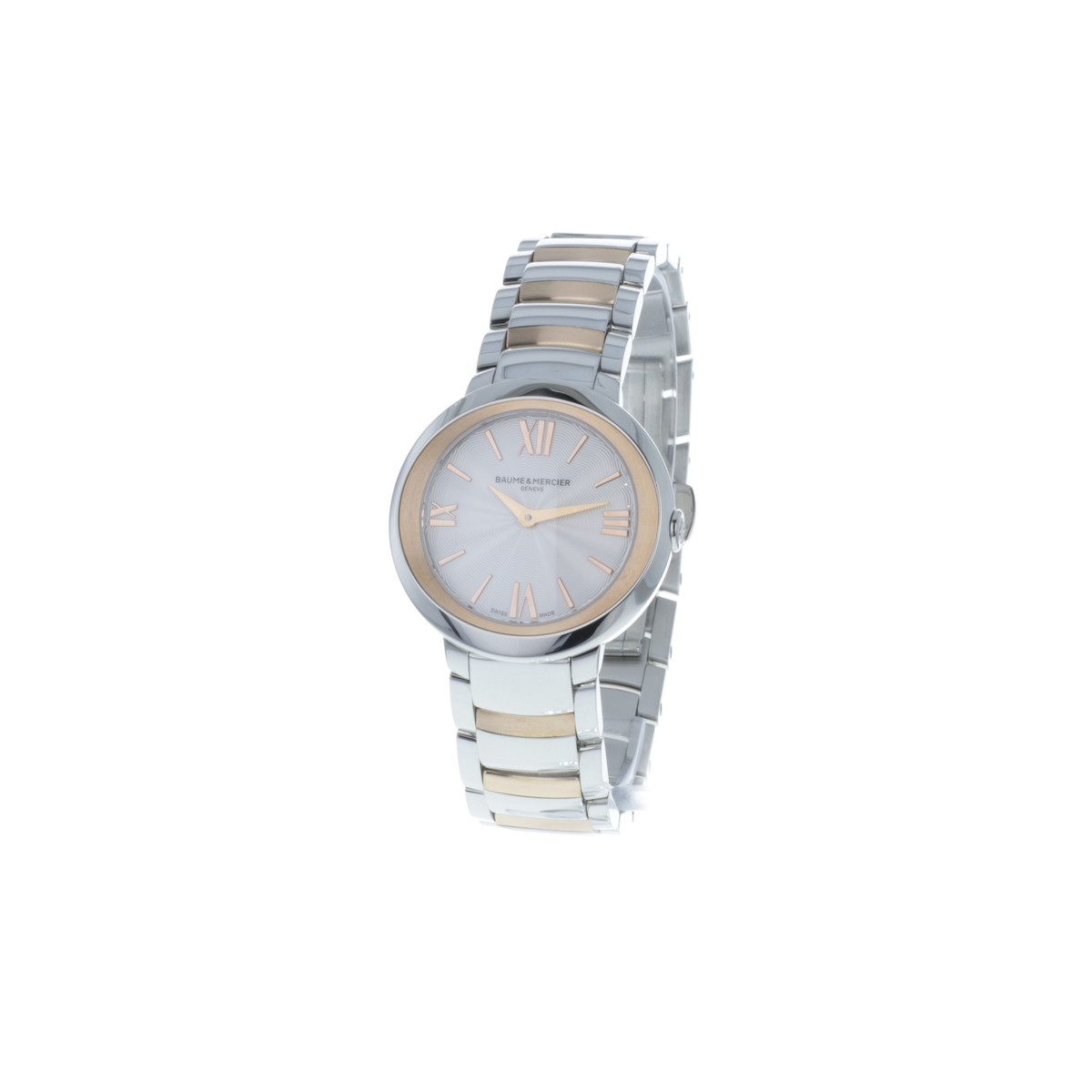 * Montre d'occasion BAUME & MERCIER promesse femme acier et plaqué or - vue D3
