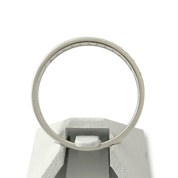 Bague d'occasion or 375 blanc diamants