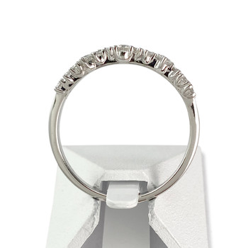 Bague d'occasion or 750 blanc diamants