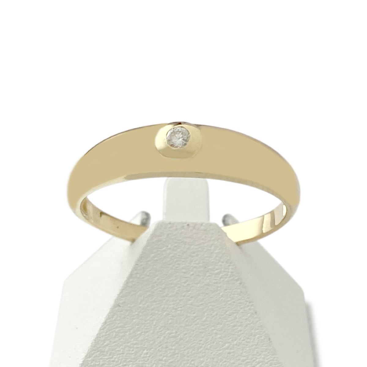 Bague d'occasion or 750 jaune diamant