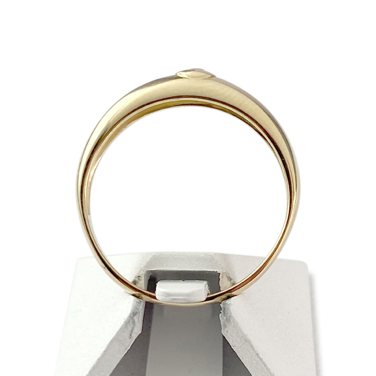 Bague d'occasion or 750 jaune diamant - vue 3