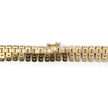 Collier d'occasion or 750 jaune 41 cm