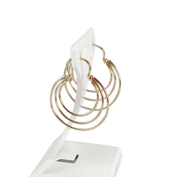 Boucles d'oreilles d'occasion or 750 jaune