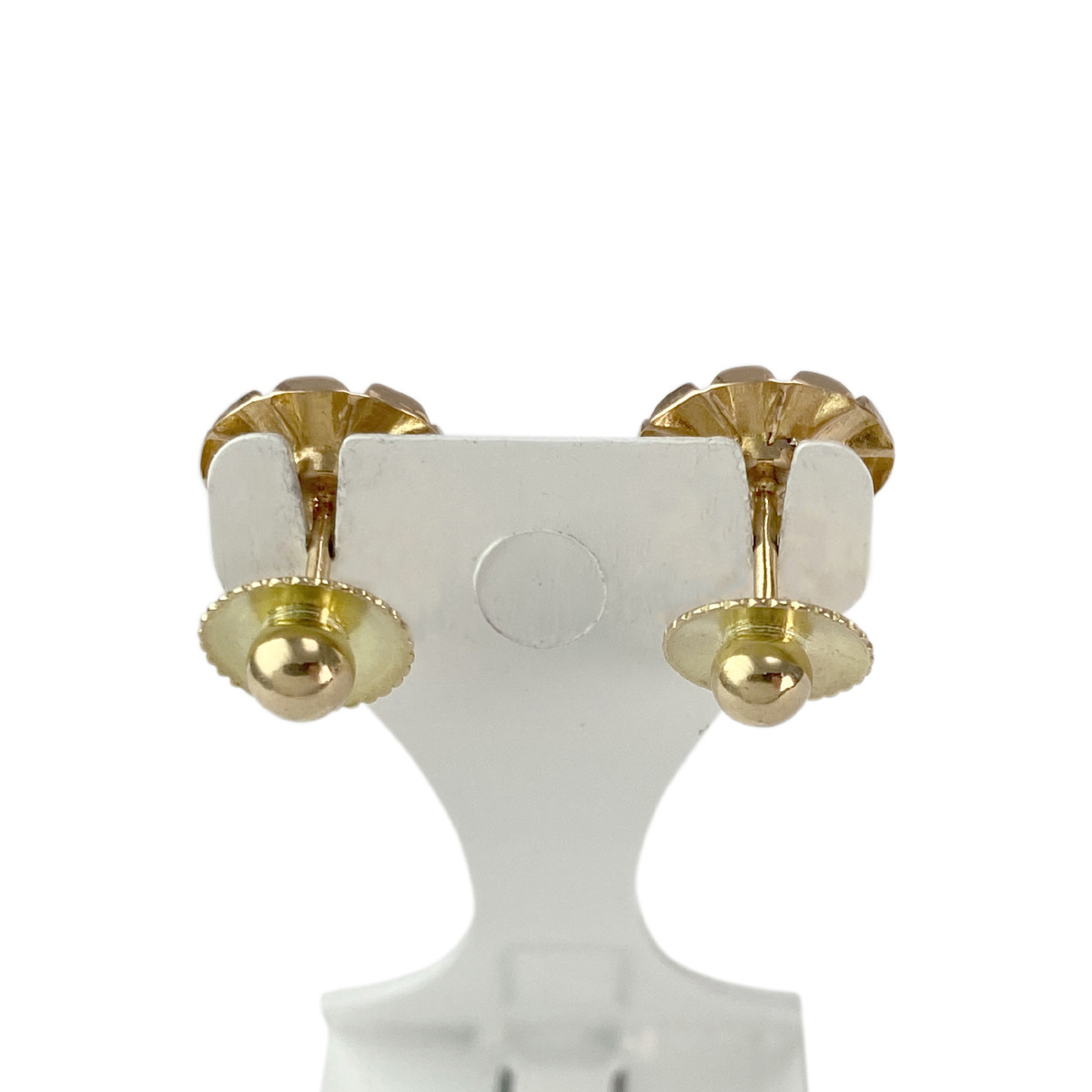 Boucles d'oreilles d'occasion or 750 jaune - vue 3