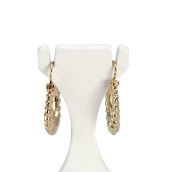 Boucles d'oreilles d'occasion or 750 jaune
