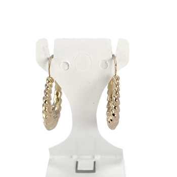 Boucles d'oreilles d'occasion or 750 jaune