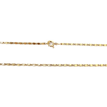 Collier d'occasion or 750 jaune maille fantaisie 96 cm