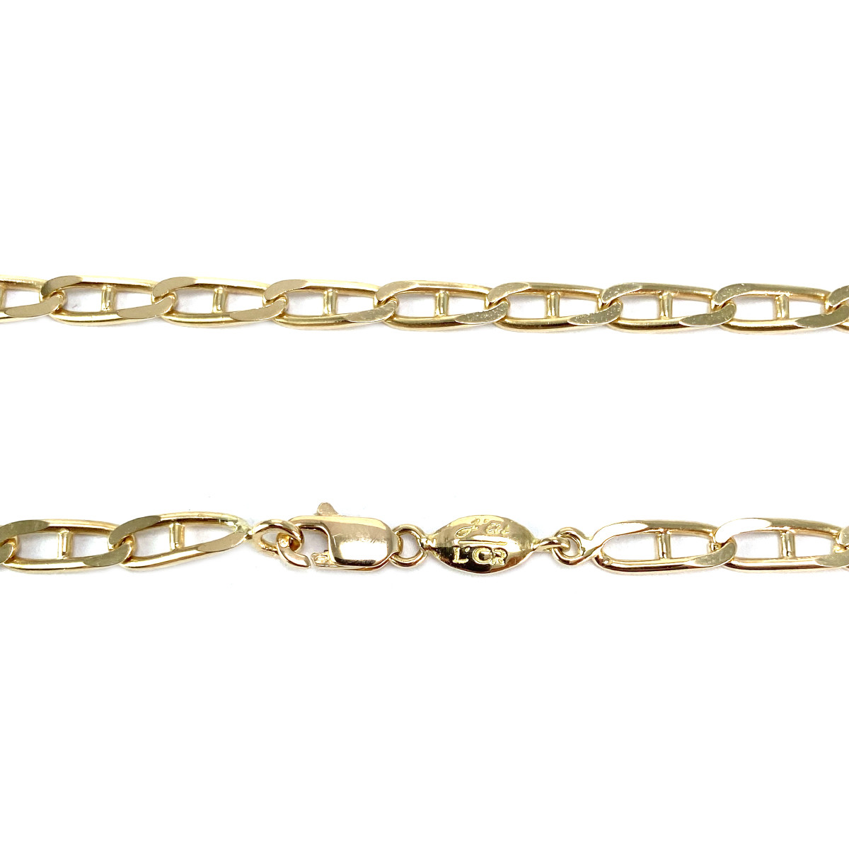 Collier d'occasion or 750 jaune maille marine 70 cm - vue 3