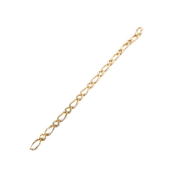 Bracelet d'occasion or 750 jaune 24.5cm
