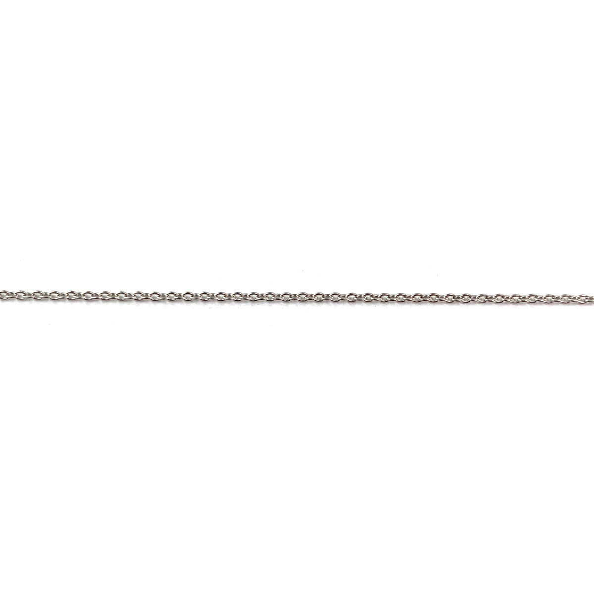 Collier d'occasion fleur or 750 blanc nacre diamant 40cm - vue 3