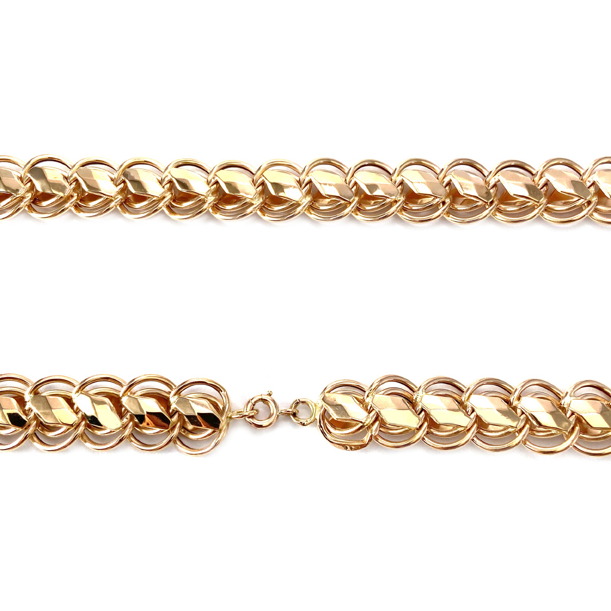 Collier d'occasion or 750 rose 79 cm - vue 3