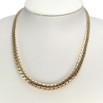 Collier d'occasion or 750 jaune 45cm
