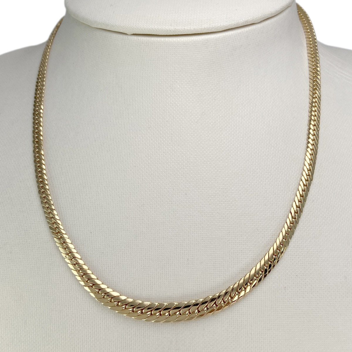 Collier d'occasion or 750 jaune maille anglaise 42.5 cm - vue 2