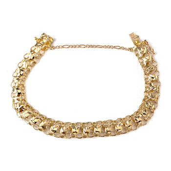 Bracelet d'occasion or 750 jaune 19,5 cm