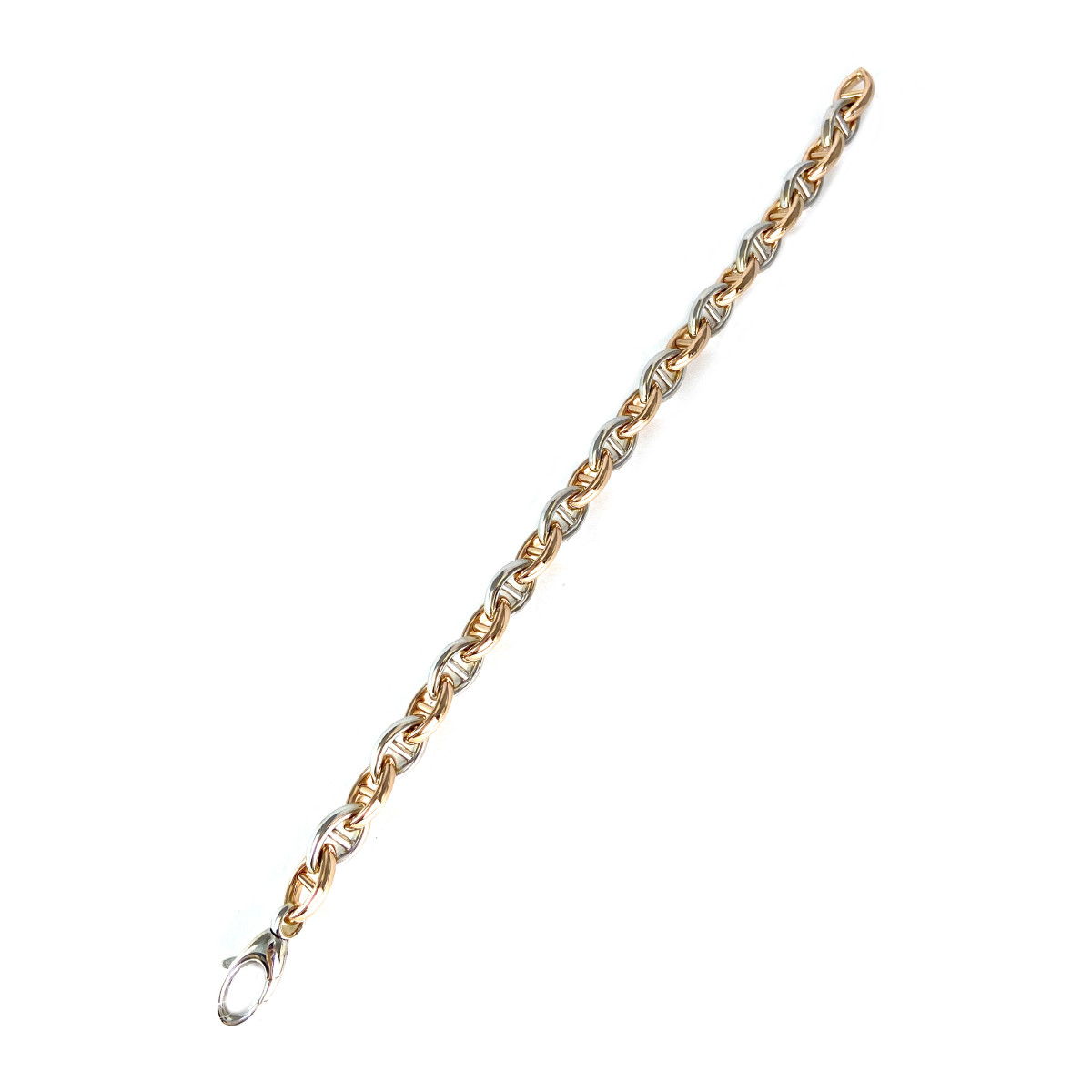 Bracelet d'occasion 2ors 750 maille marine 20cm - vue 3