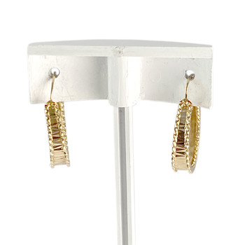 Boucles d'oreilles d'occasion or 750 jaune