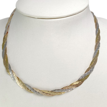 Collier d'occasion 3 ors 750 42 cm