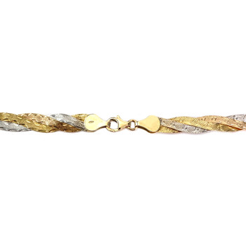 Collier d'occasion 3 ors 750 42 cm