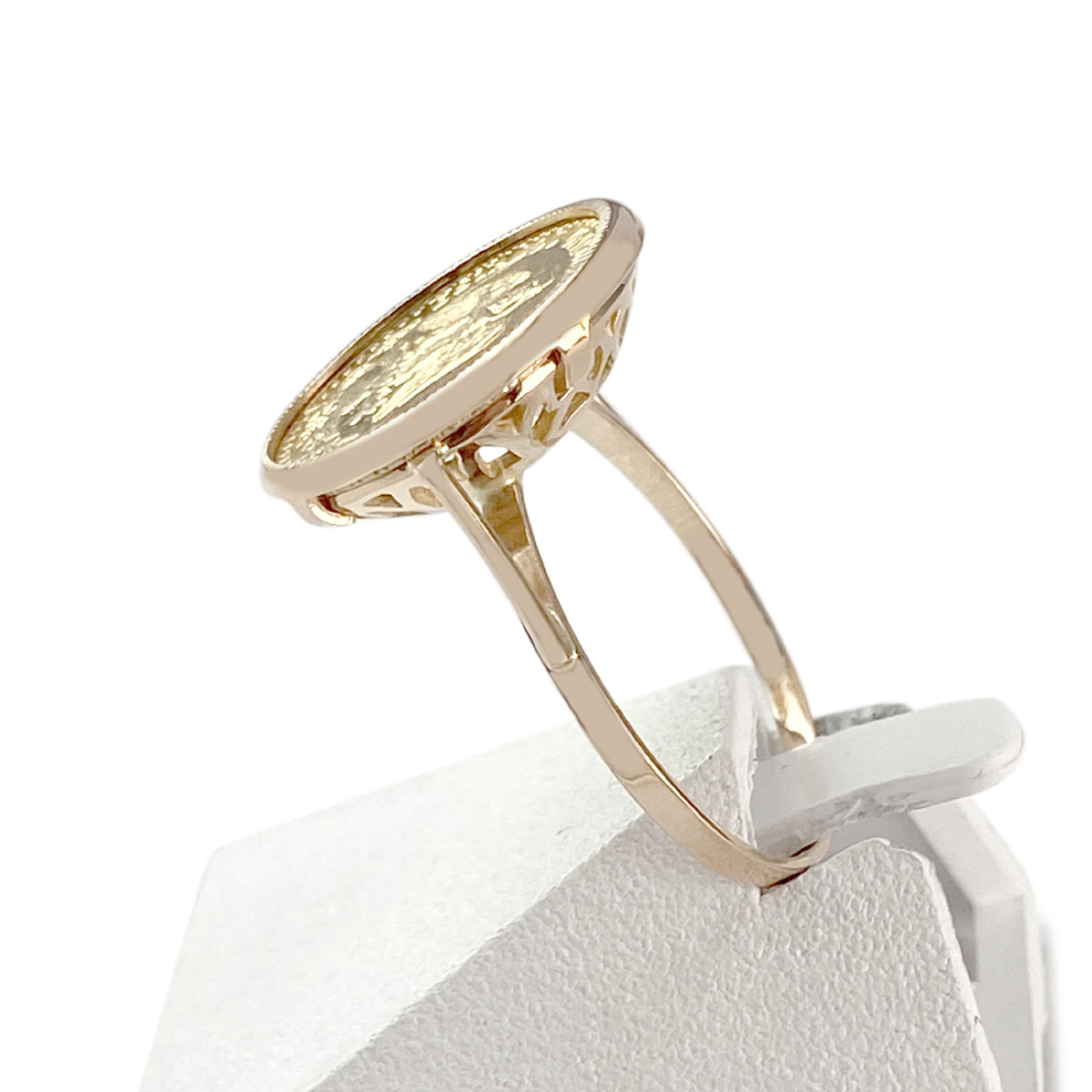 Bague d'occasion or 750 jaune - vue 2