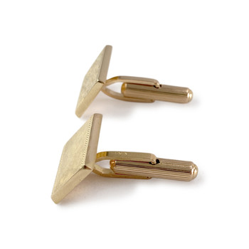Boutons de manchettes d'occasion or 750 jaune