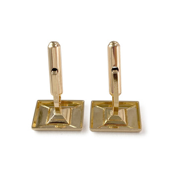 Boutons de manchettes d'occasion or 750 jaune