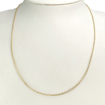 Collier d'occasion or 750 maille forcat