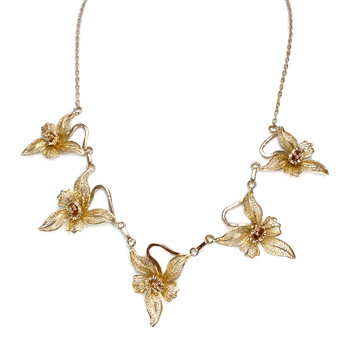 Collier d'occasion or 750 fantaisie