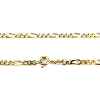 Collier d'occasion or 750 maille cheval alternée