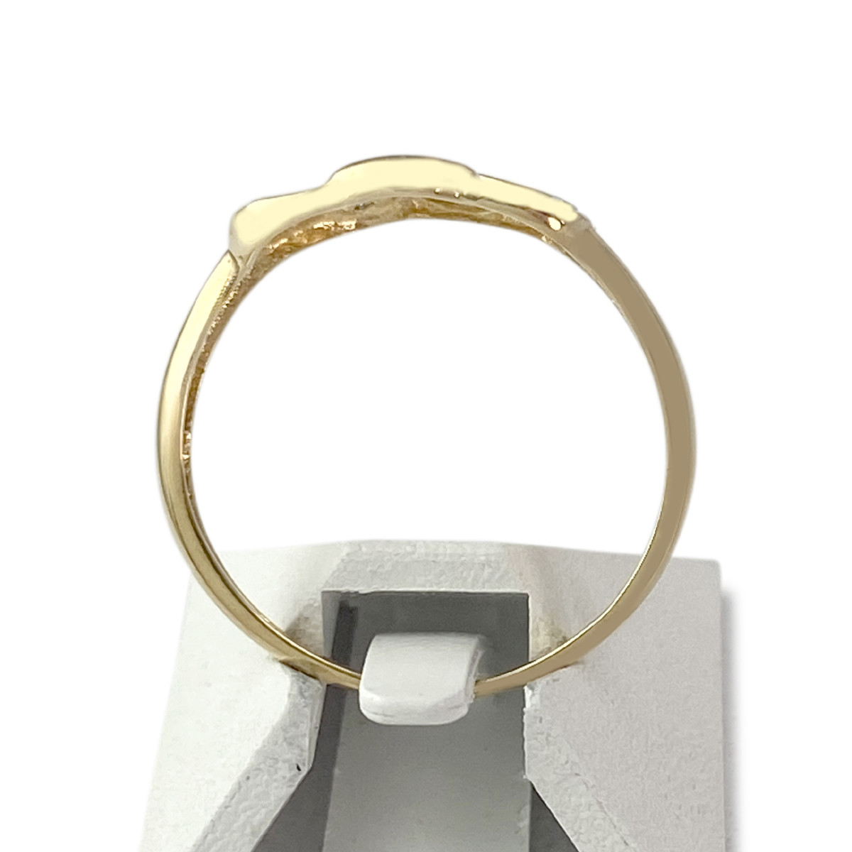 Bague d'occasion or 750 diamants - vue 3